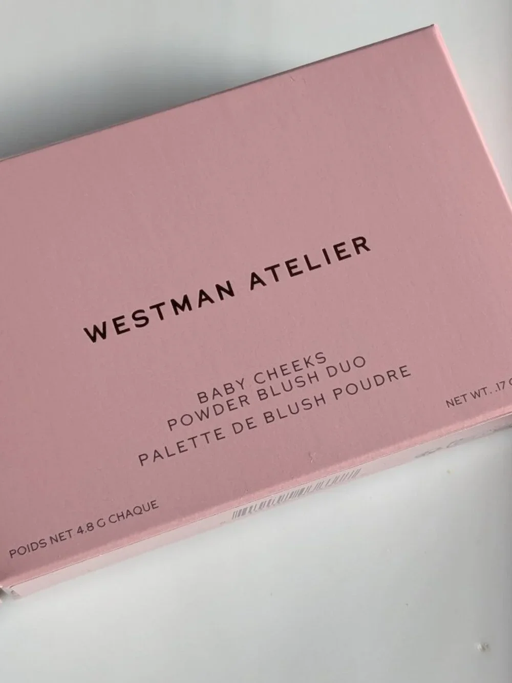 Westman Atelier Baby Cheeks Powder Blush Duo - Fluff / Puff (Limited Edition)